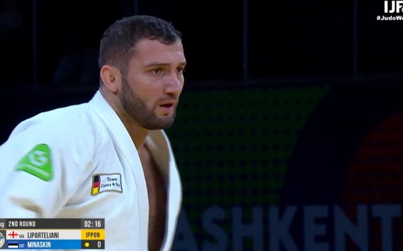 მეტოქე შებოჭა - ლიპარტელიანმა მსოფლიო ჩემპიონატი გამარჯვებით დაიწყო